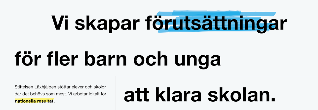 Välkommen till vår nya hemsida!
