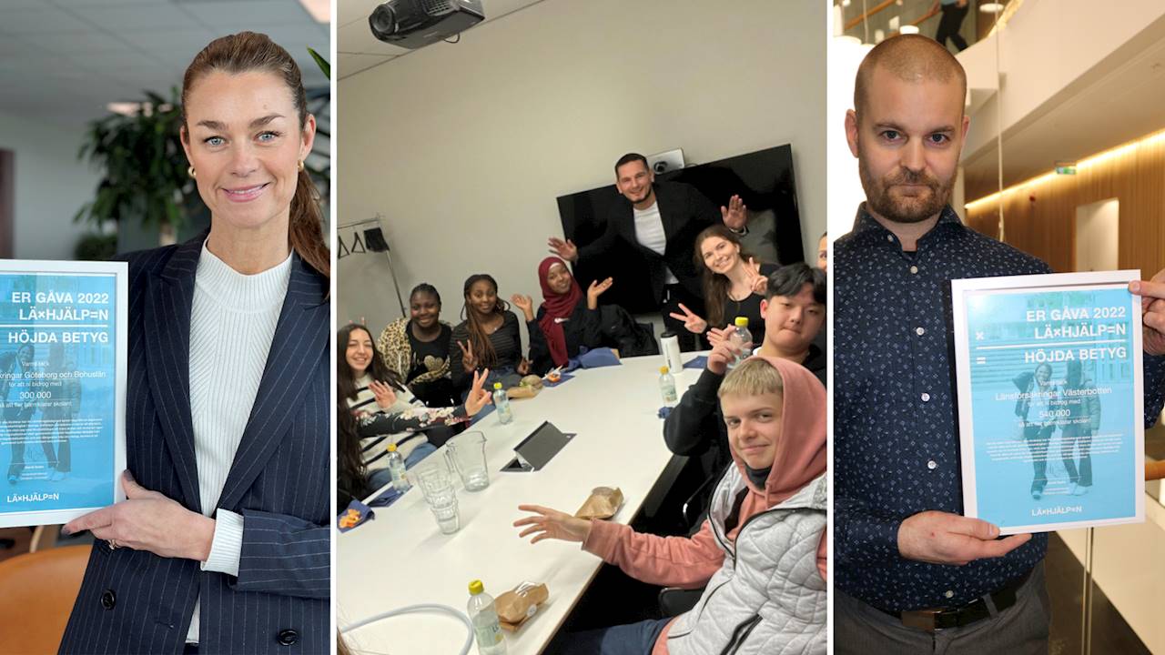 Länsförsäkringar × Läxhjälpen satsar lokalt för bättre skolresultat