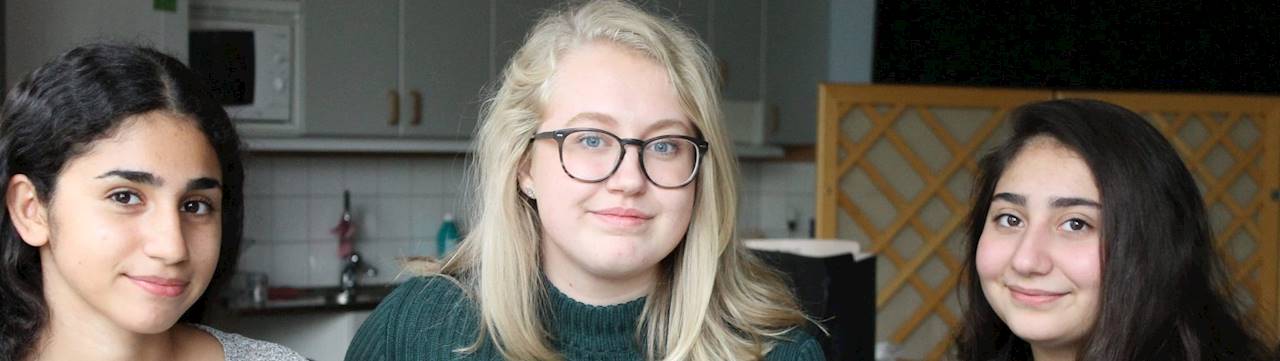 ”Jag blir glad när jag kommer hit och ser läxhjälparna, då vill jag plugga”