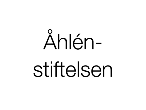 Åhlén-stiftelsen logo