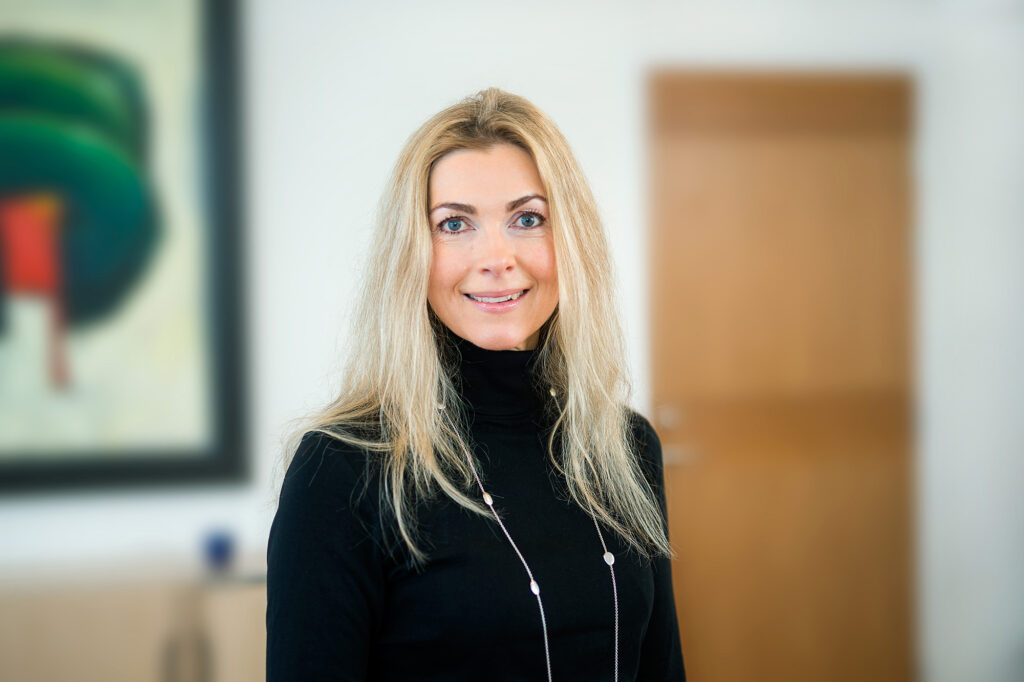 Porträttbild av Karin Mattsson, Styrelseordförande Länsförsäkringar Jämtland